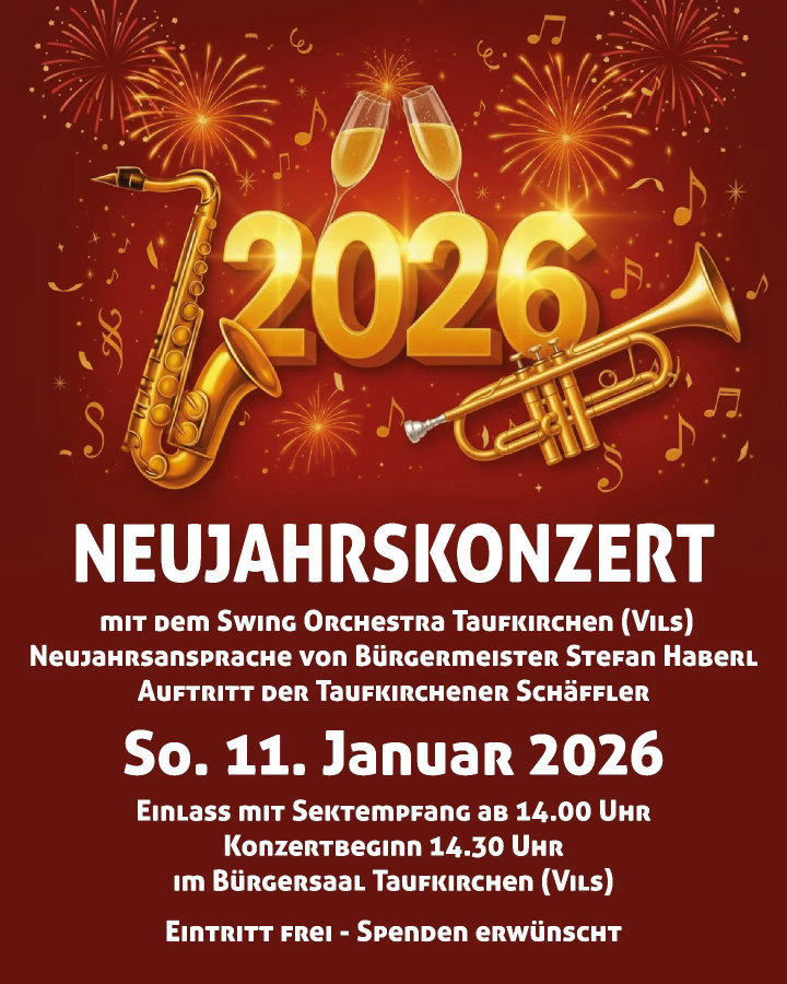 Neujahrskonzert 2026 Taufkirchen/Vils